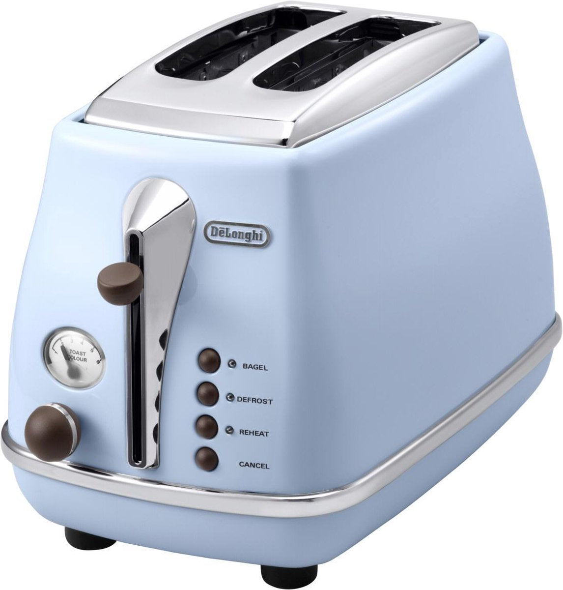 De'Longhi  Broodrooster Icona Vintage CTOV 2103.AZ - Blauw
