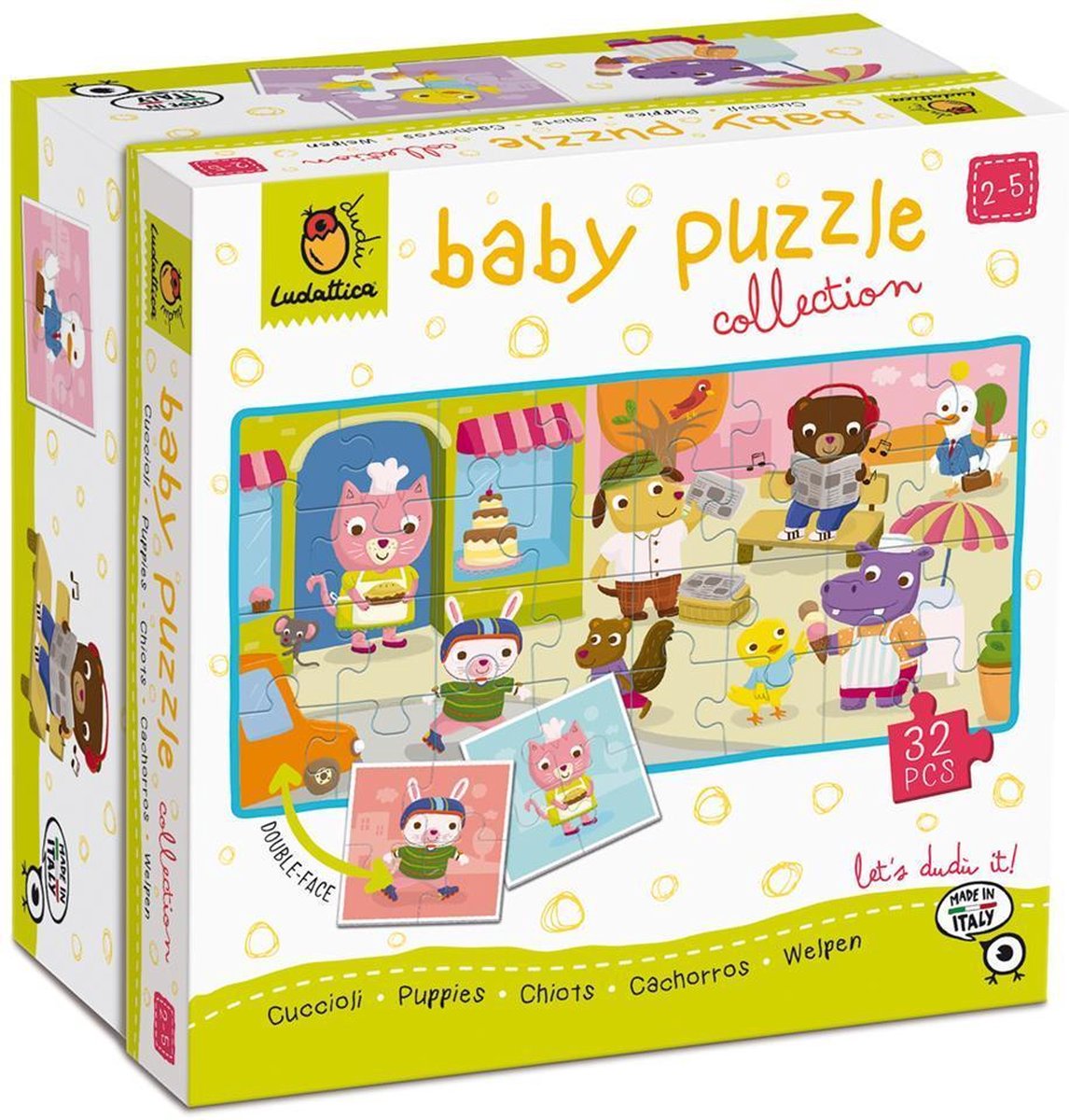 Ludattica DUDÙ Puzzels: PUPPIES