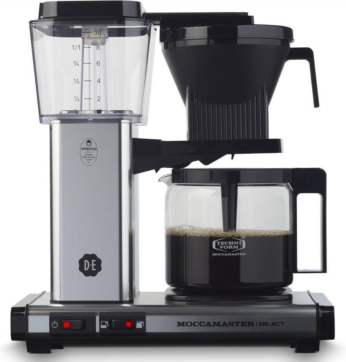 Douwe Egberts Moccamaster Chroom