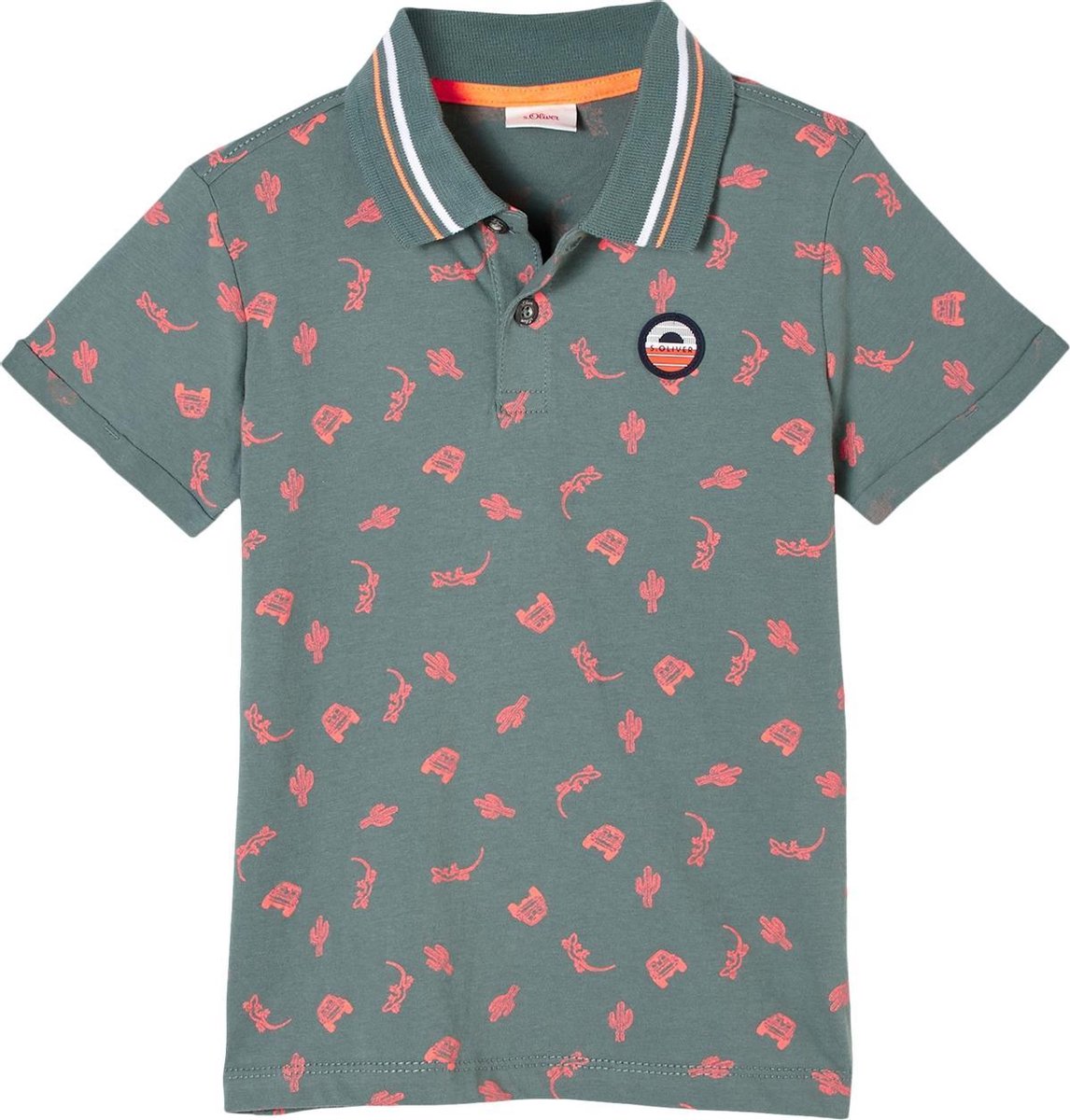 s.Oliver Jongens Poloshirt - Maat 104/110