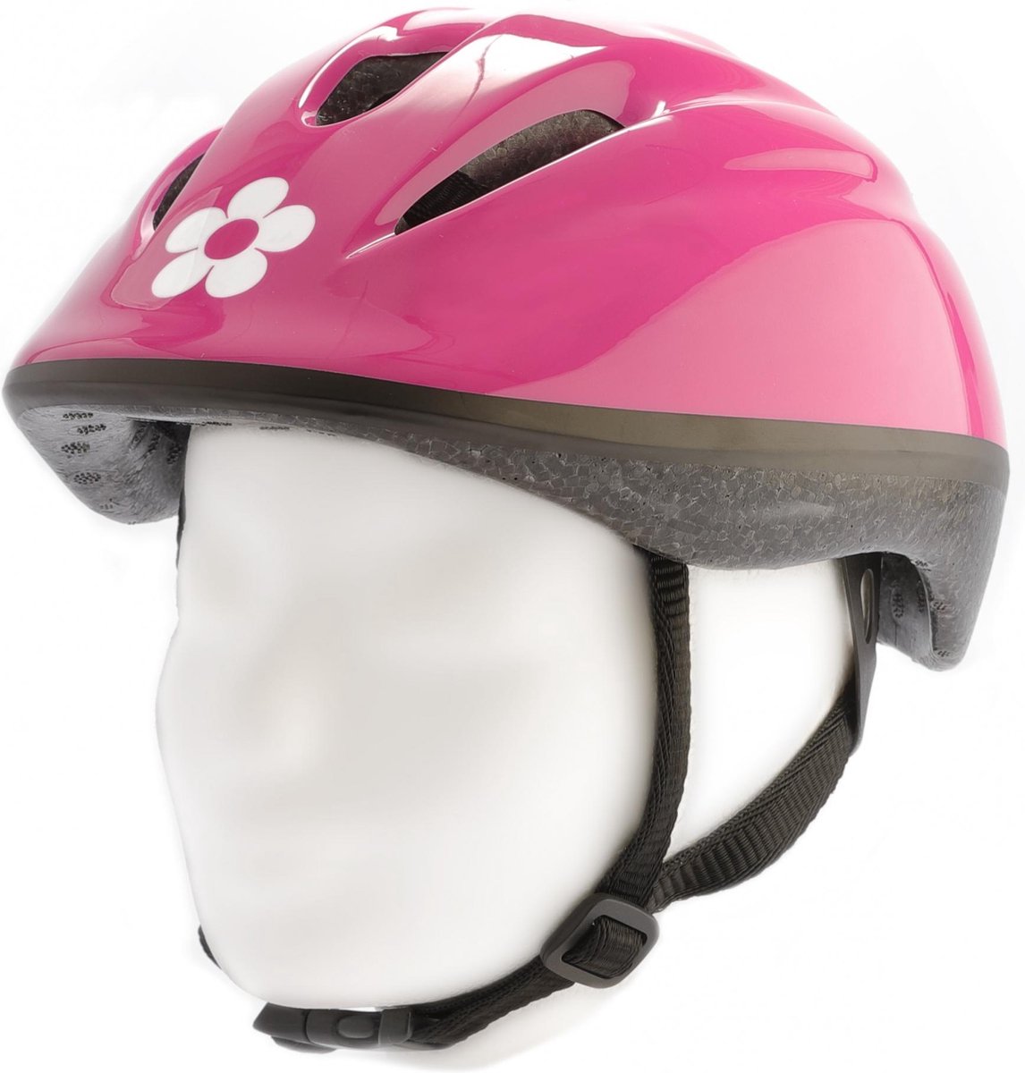 Pexkids Fietshelm Junior Flowers Maat 52/56 Cm Roze