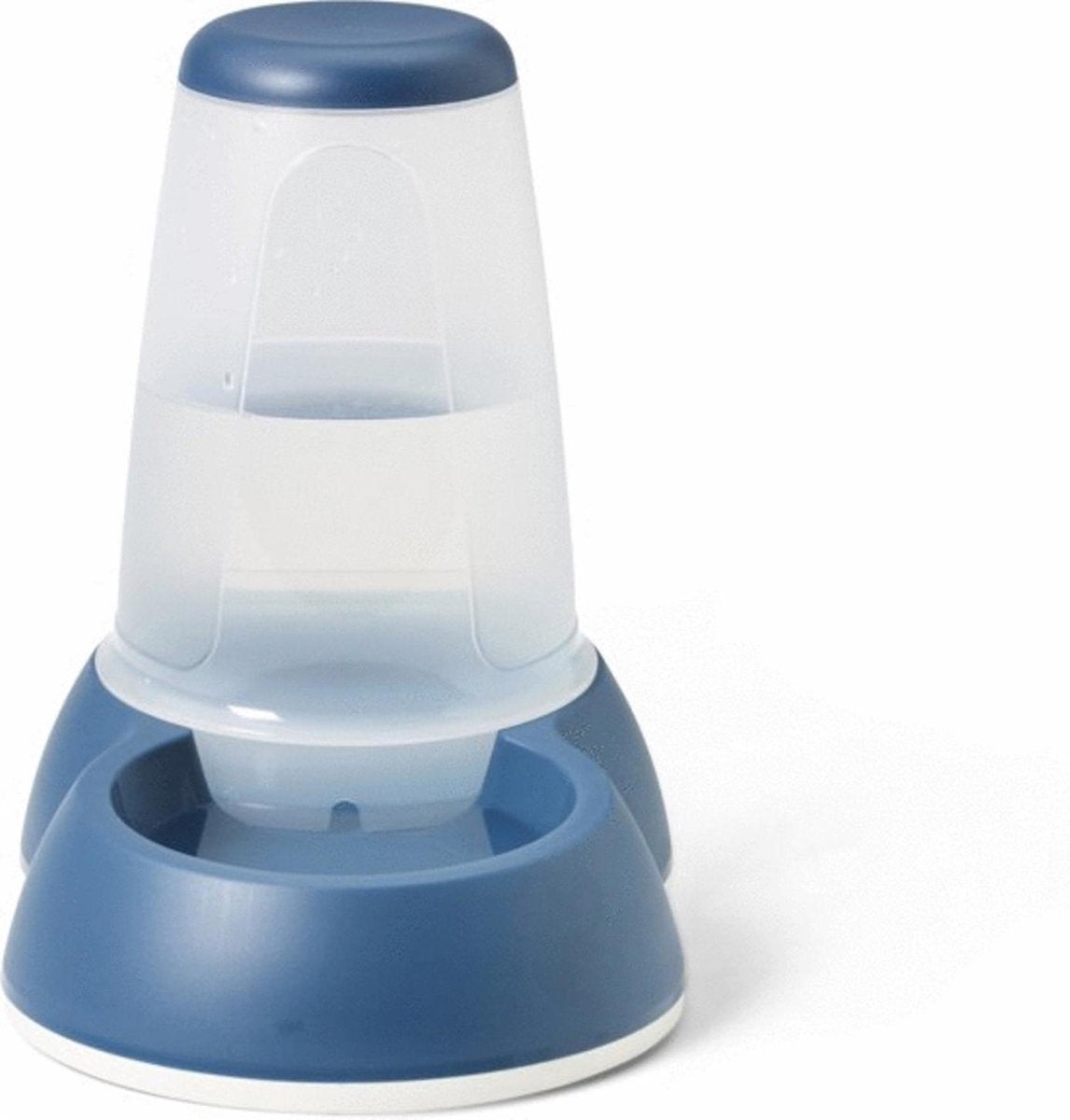 Savic Water Silo Transparant&Blauw - Hondenvoerbak - 32.5x21.5x29 cm