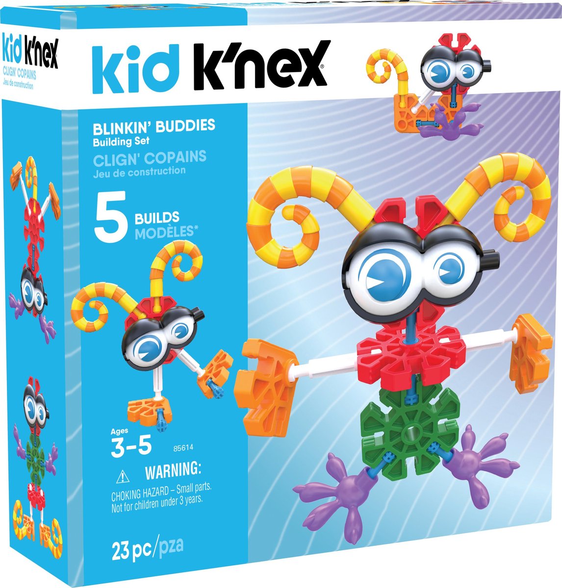 Kid K'NEX - Blinkin Buddies - Bouwset - 23 onderdelen
