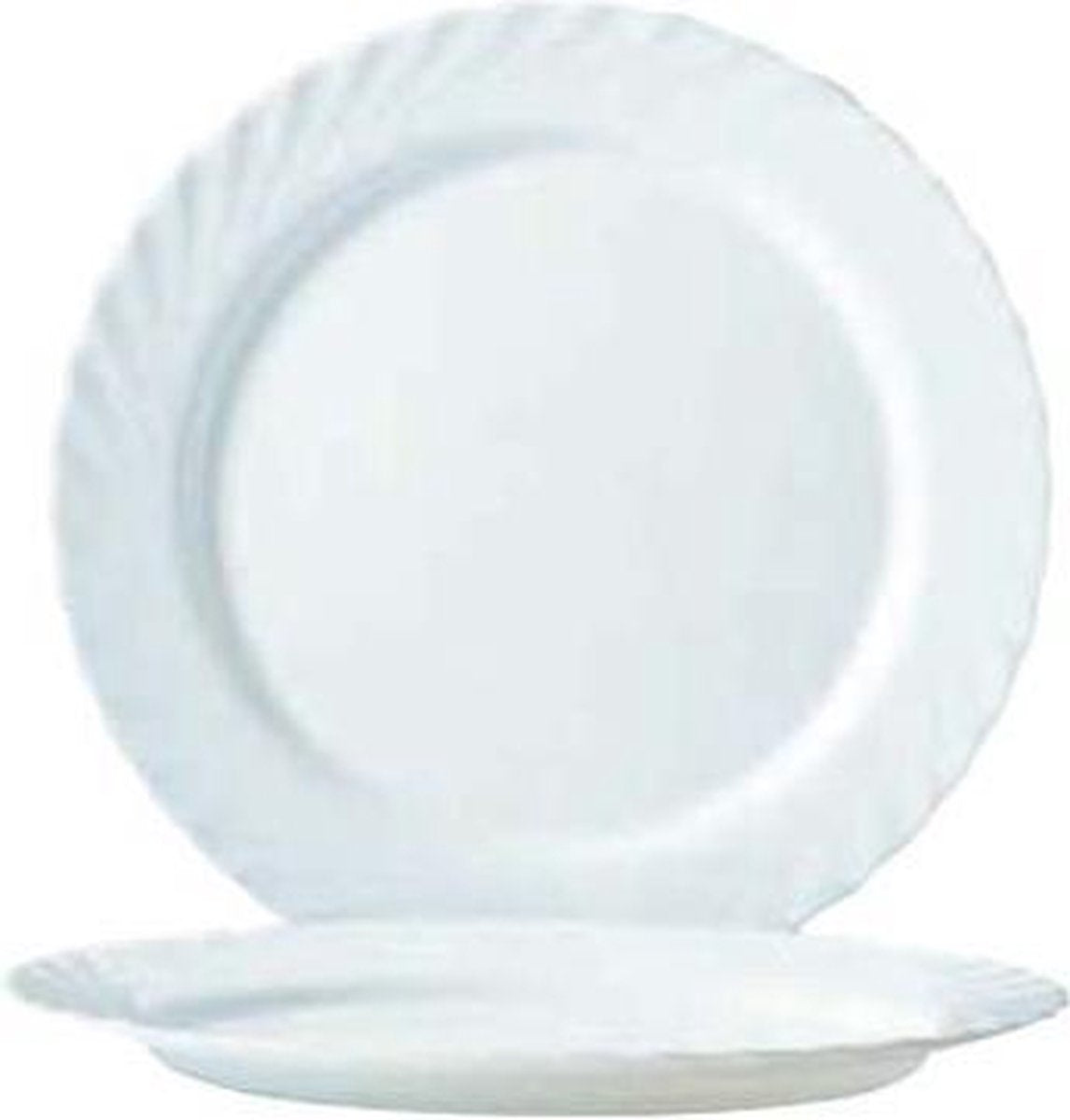 Trianon Wit Dinerbord - Plat - Ø 24cm