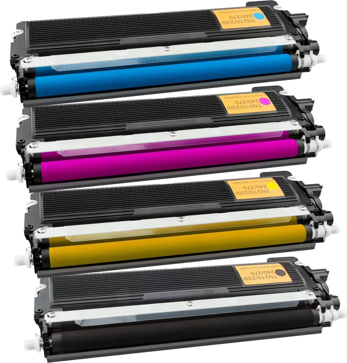 Compatible Promo pakket 4 toner Brother  TN-230 (C