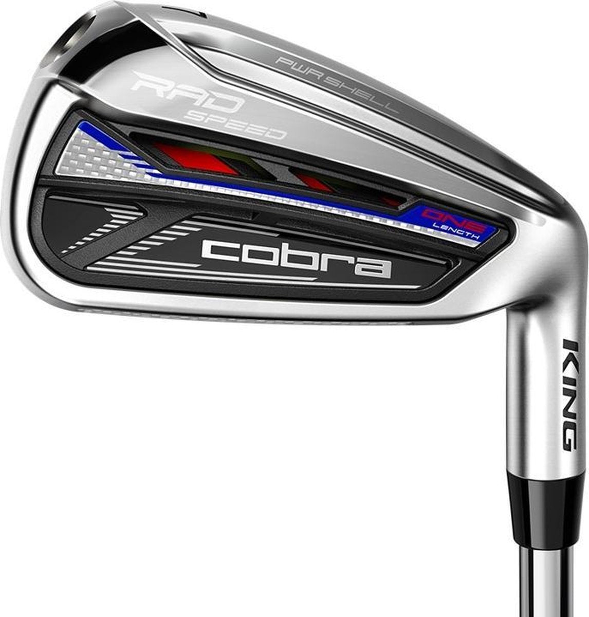 Cobra King RadSpeed One Length IJzers 5-SW 2021 (graphite shaft) | Rechtshandig   |   Senior    |
