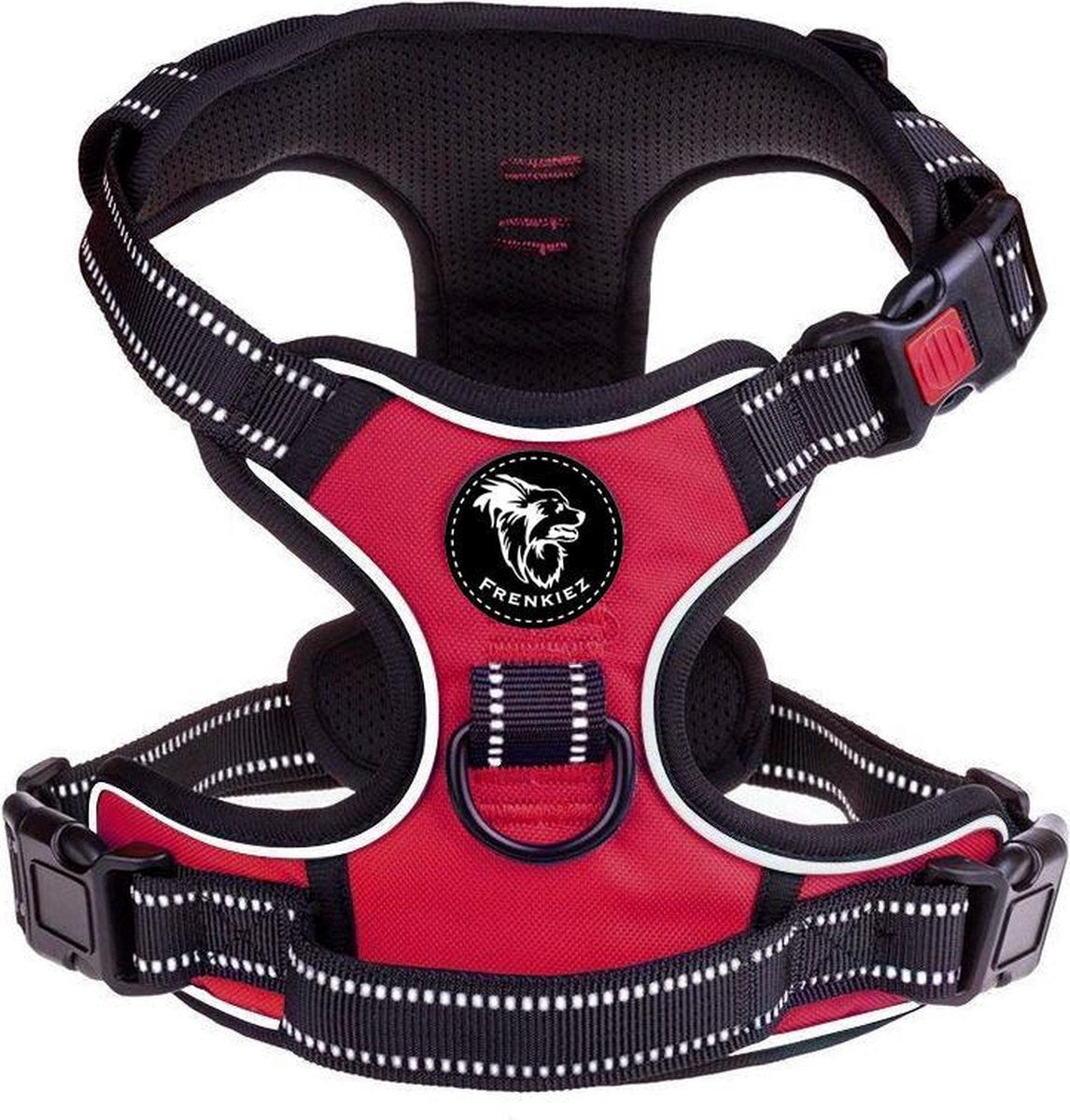 Frenkiez reflective no pull lockable dog harness