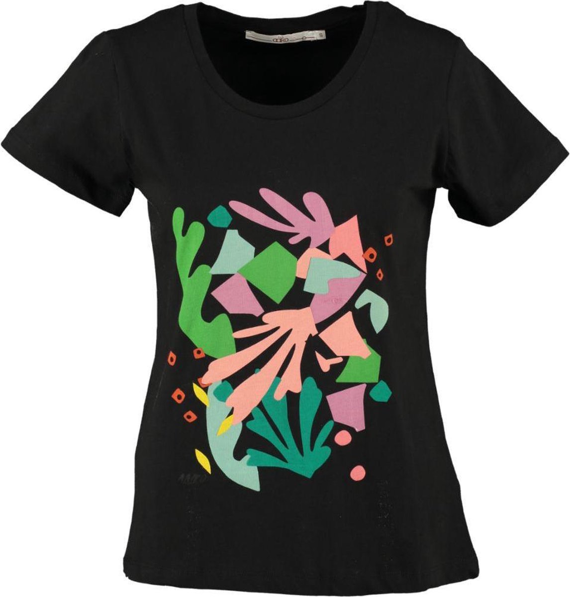 Aaiko zwart t-shirt - Maat XS