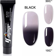 Temperatuur veranderende polygel Black 15 gram