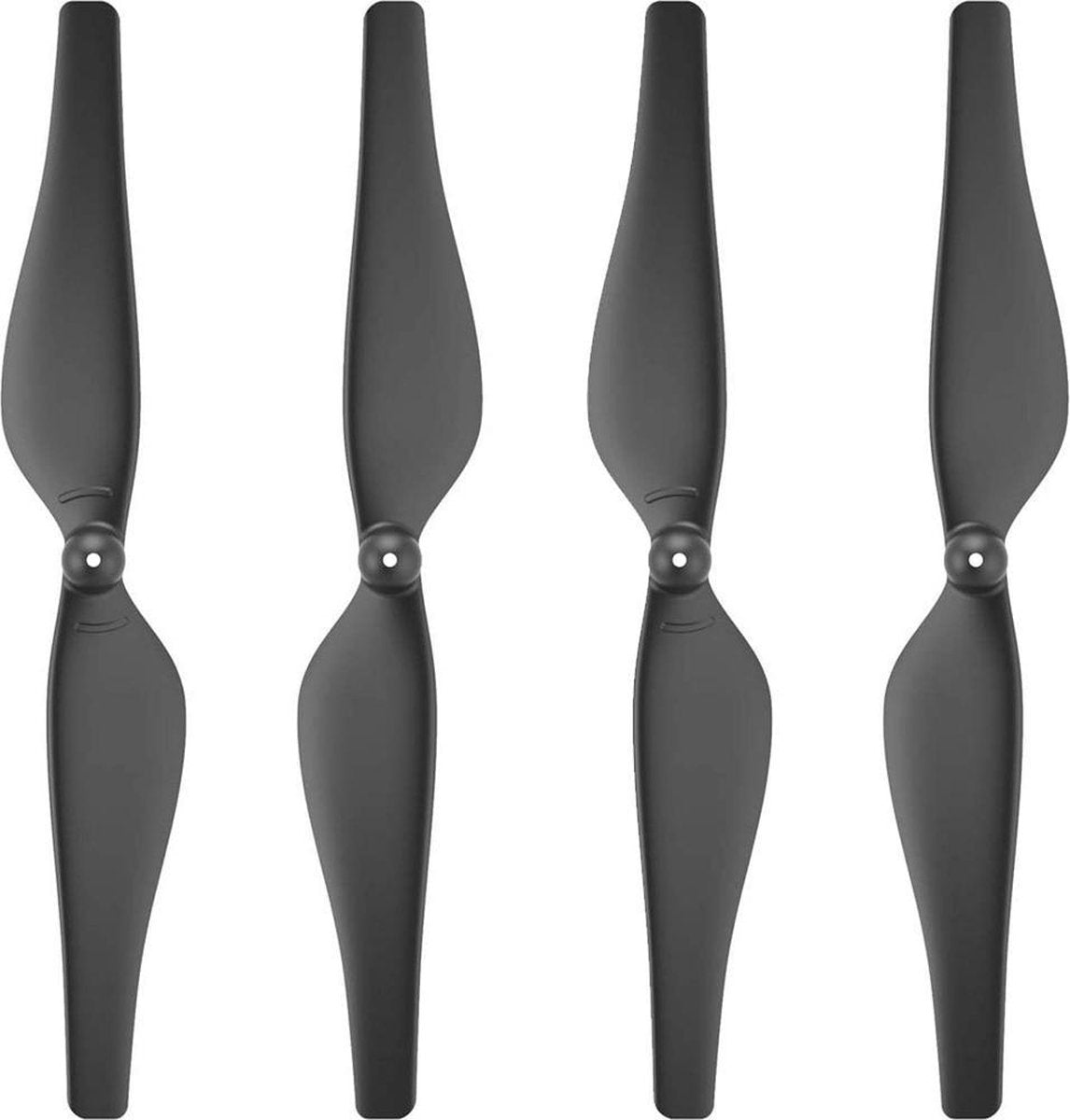 MMOBIEL 2 Paar Propeller Blades Zwart Low Noise voor DJI Tello Drone Quadcopter CW CCW