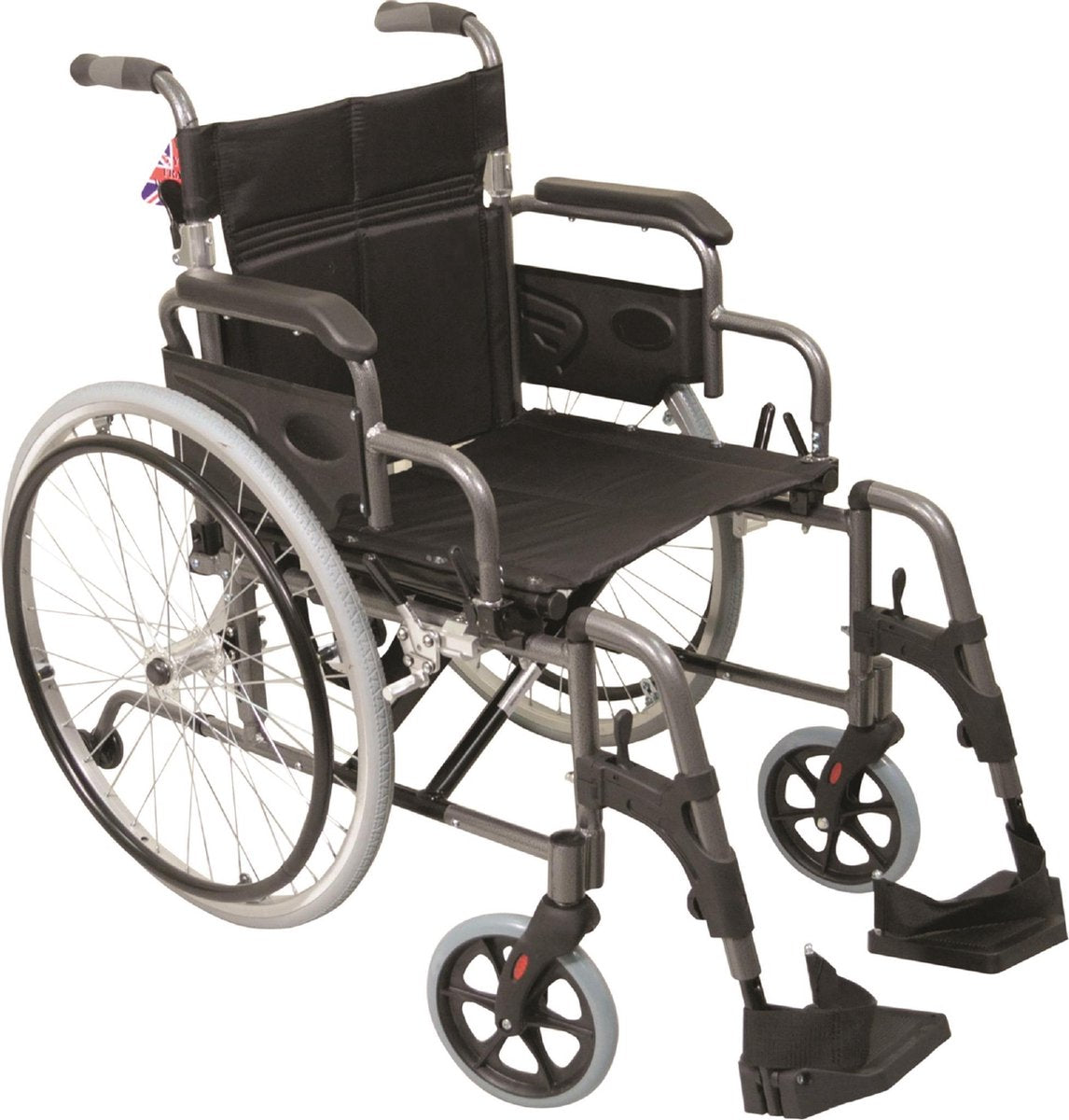 Aidapt luxe lichtgewicht rolstoel - aluminium