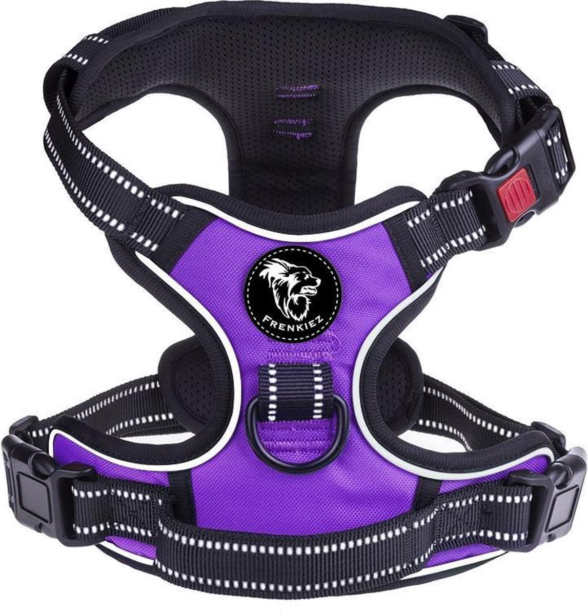 Frenkiez reflective no pull lockable harness