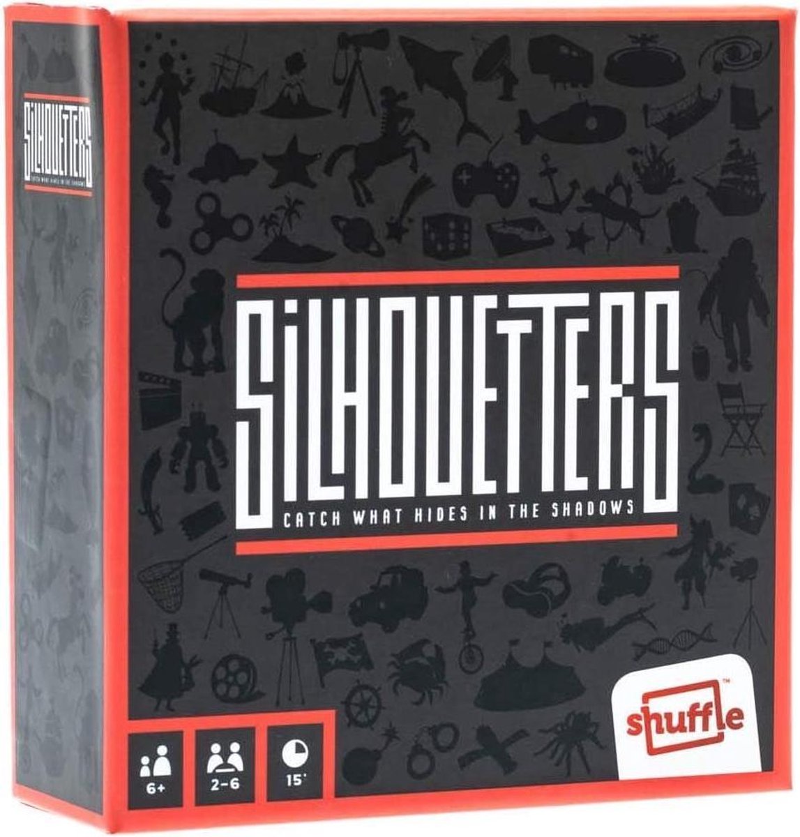 Shuffle Dobbelspel Silhouetters 12