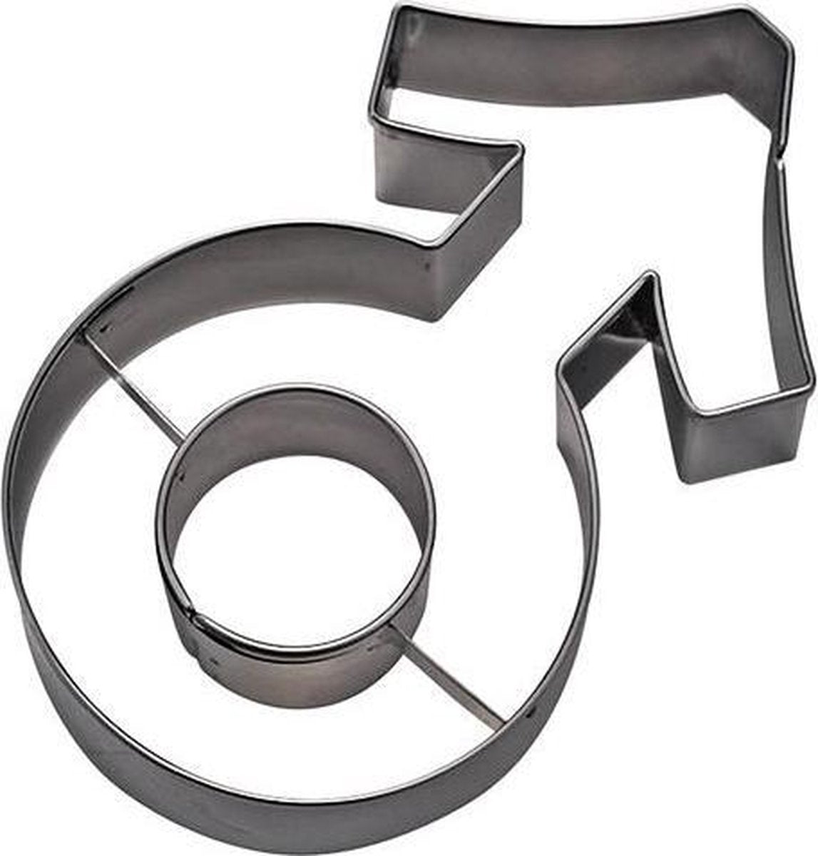 Uitsteker RVS - man symbool - 9cm - St�dter