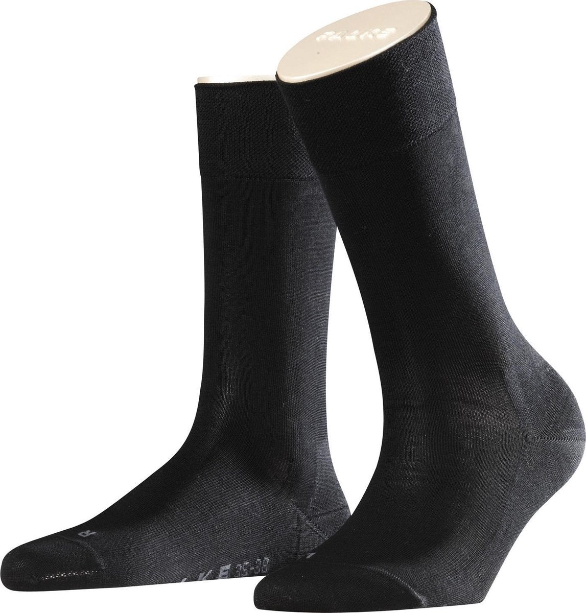 FALKE Sensitive Malaga 47676 - Zwart 3009 black Dames - 35-38