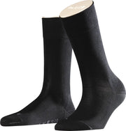 FALKE Sensitive Malaga 47676 - Zwart 3009 black Dames - 35-38