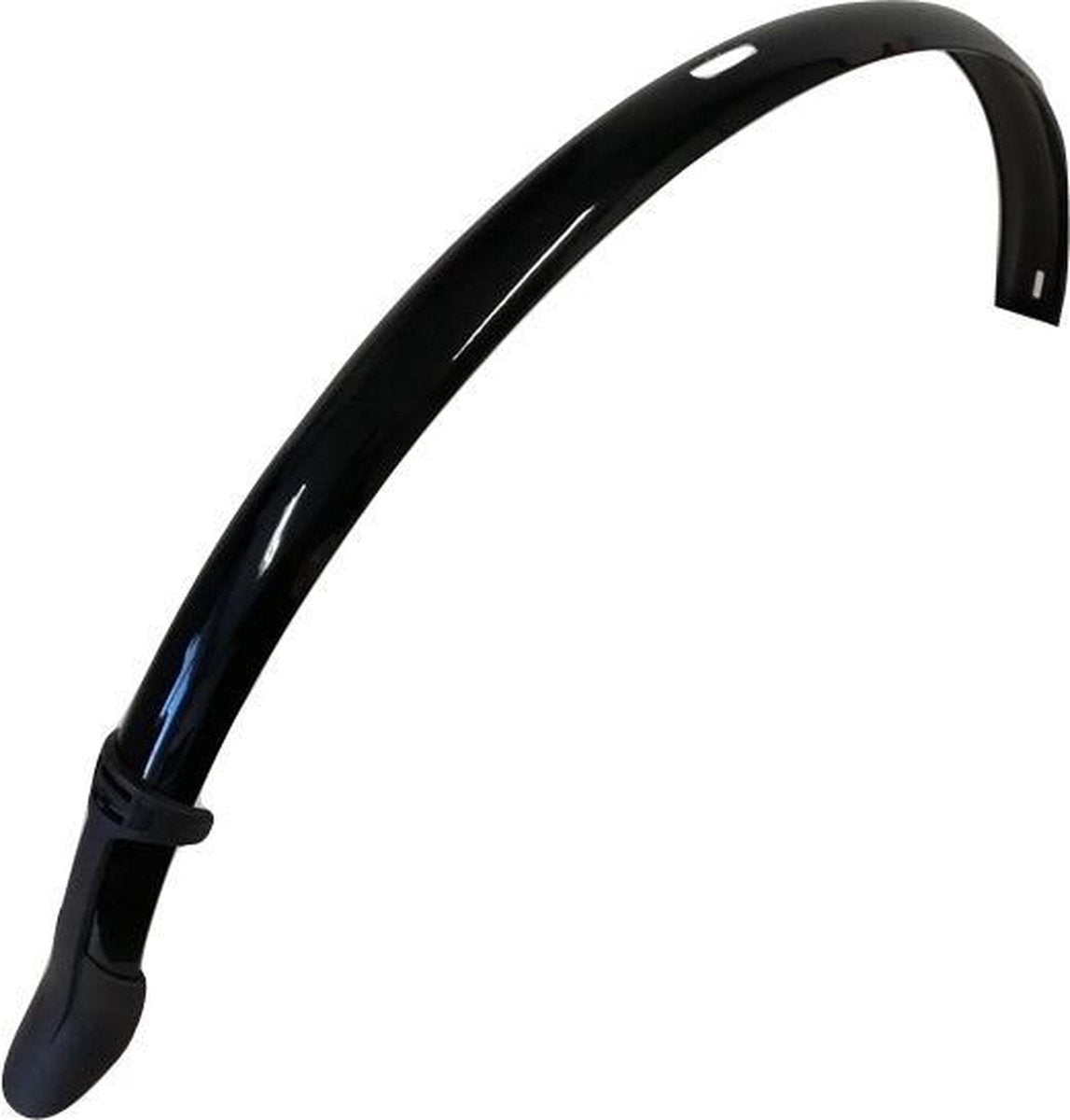 Gazelle achterspatbord 28 zwart 50mm b50g met kabel gat 311216900