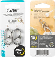 Nite Ize - G-Series Dual Carabinier - #1- 2 pack