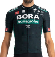 Sportful Bora Hansgrohe TDF Fietsshirt - Maat M  - Mannen - donkergroen - zwart  - wit