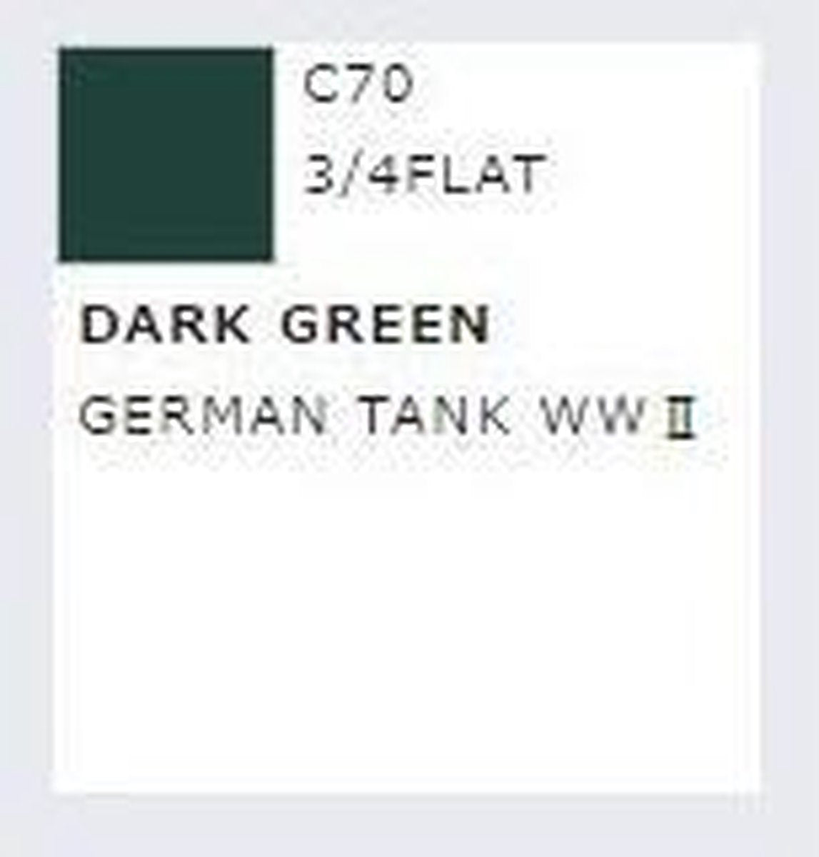 Mrhobby - Mr. Color 10 Ml Dark Green (Mrh-c-070) - modelbouwsets