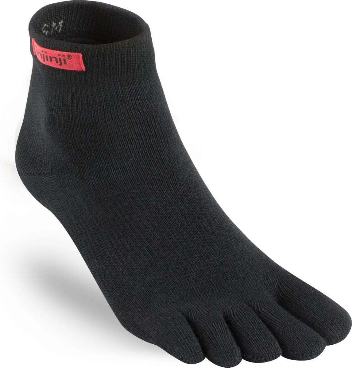 Injinji Original Weight mini-Crew Coolmax 052230 - Meerkleurig black Unisex - L=44