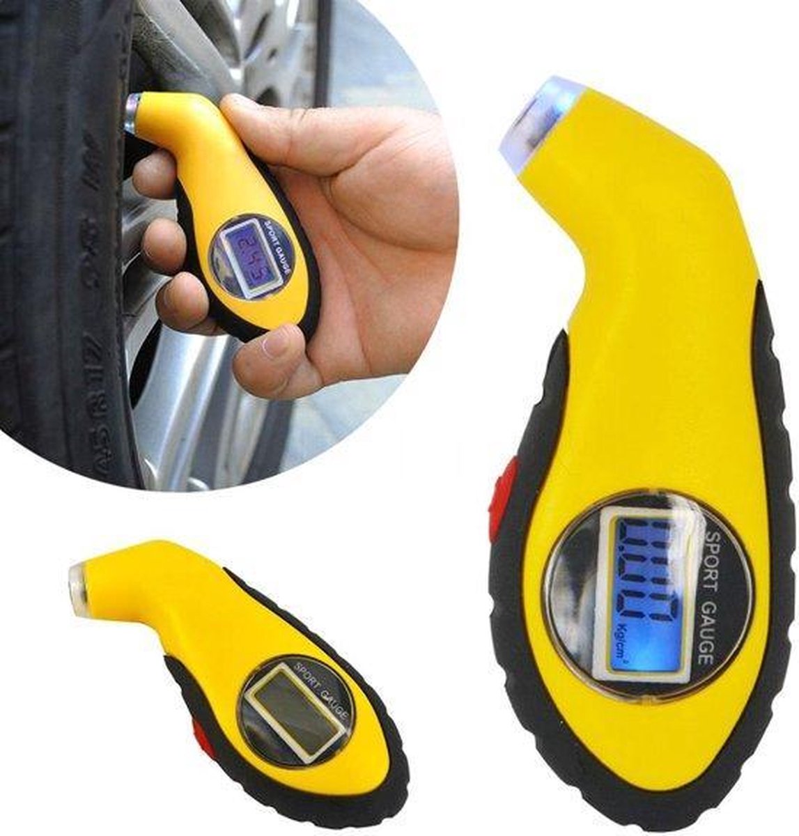 Digitalen bandenspanningmeter