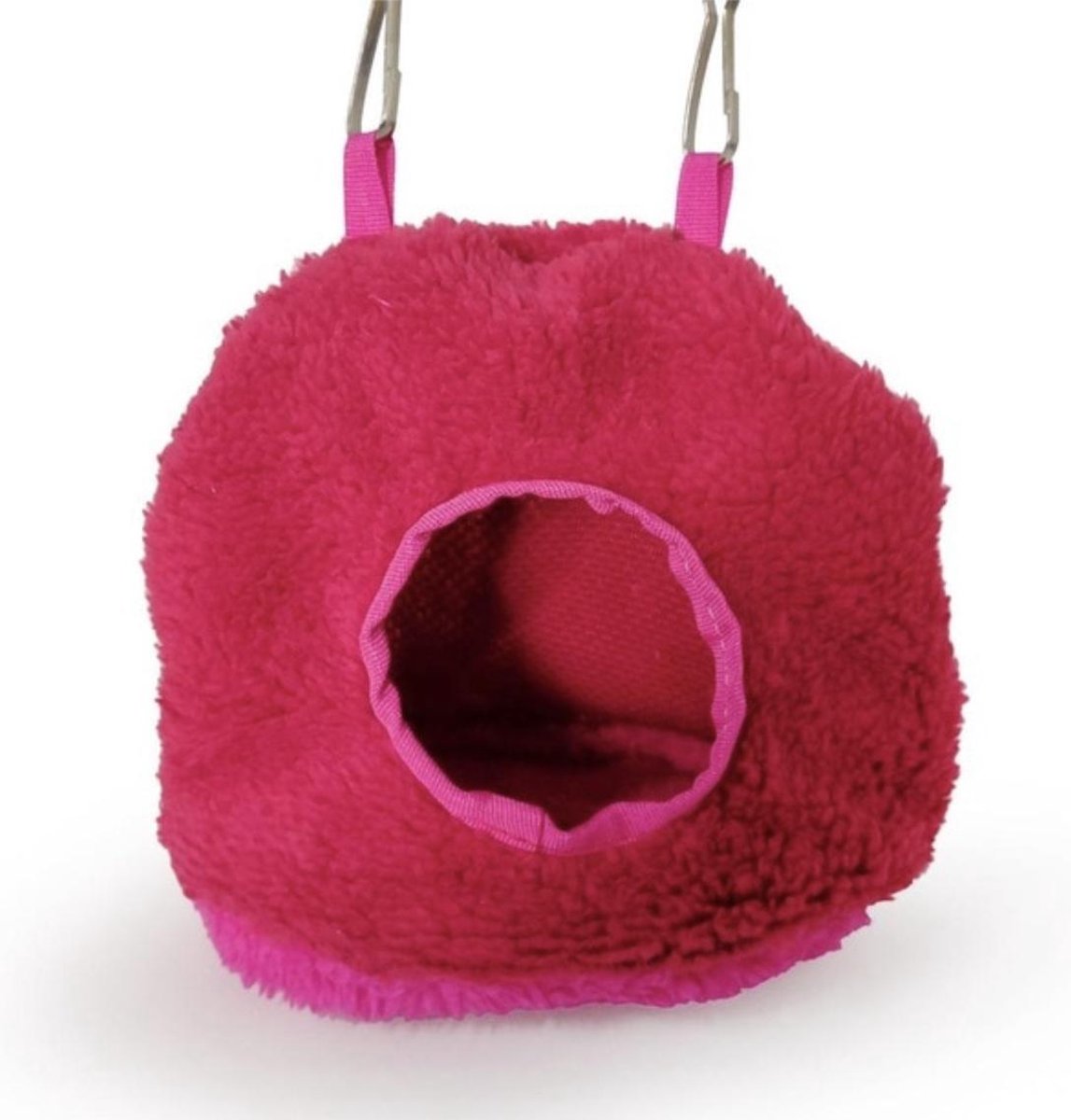 Vogelhuisje - Fleece Slaapzak - Rood - Vogels/Parkieren/Agapornissen