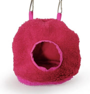 Vogelhuisje - Fleece Slaapzak - Rood - Vogels/Parkieren/Agapornissen