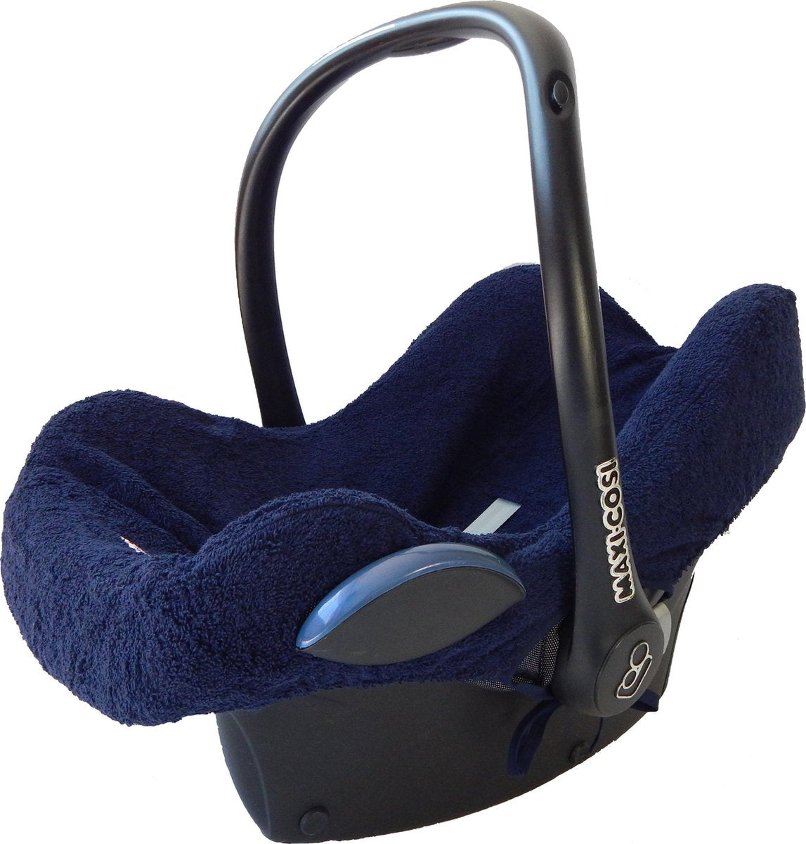 Wallabiezzz - Maxi-Cosi Hoes - Badstof - Navy / Donkerblauw