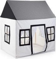 Childhome Speelhuis 125 X 95 X 145 Cm Zwart/wit