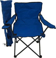 Campingstoel - Blauw - Campingstoel Opvouwbaar - Kampeerstoel - Kampeerstoel Opvouwbaar - Kampeerstoel Opvouwbaar Volwassenen - Klapstoel Camping