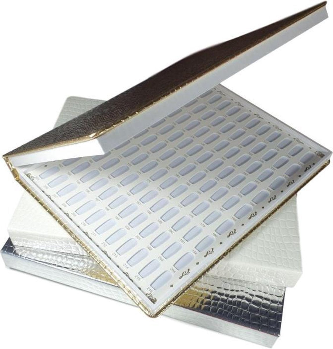 Show Tip Boek / Presentatie boek 216 tips LARGE  ZILVER