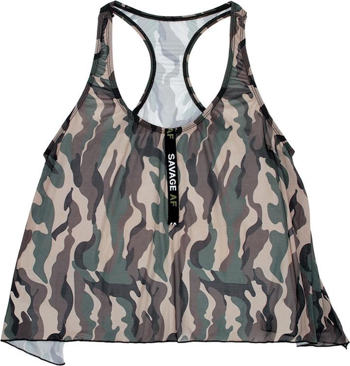 Racerback Top Camouflageprint