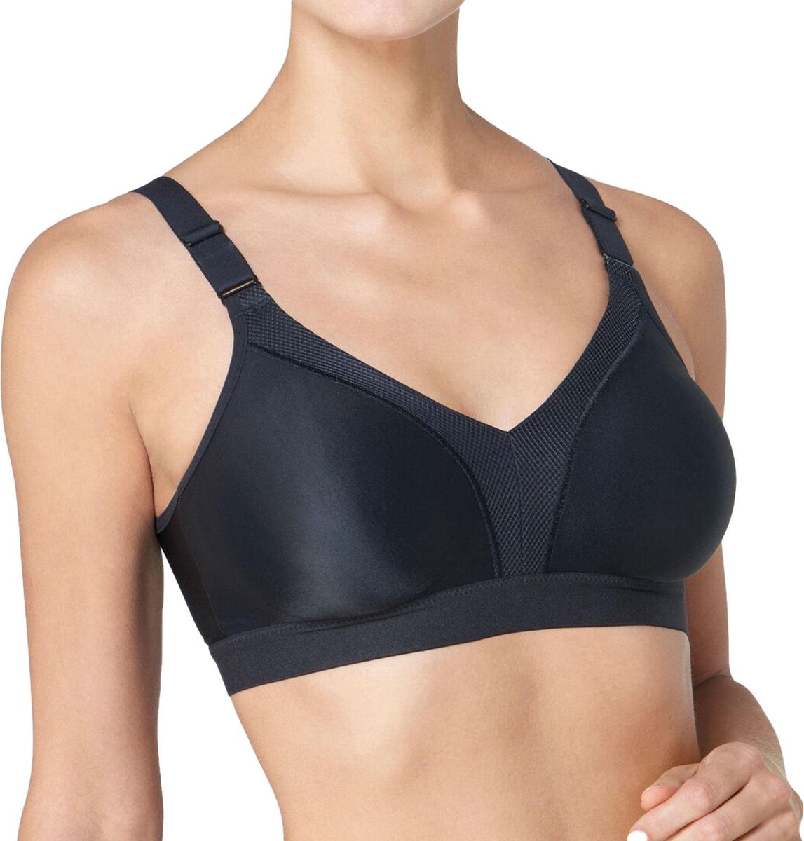 Triumph Sportbeha - Maat 90E - Vrouwen - zwart