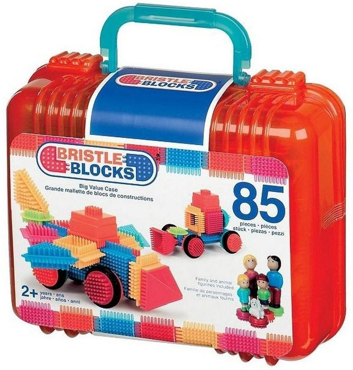 Bristle blokken - In koffer - 85dlg