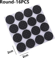 Gadgetpoint | Meubelvilt | Meubelonderzetters | Anti slip | Zelfklevend | Rond 16 stuks 2cm