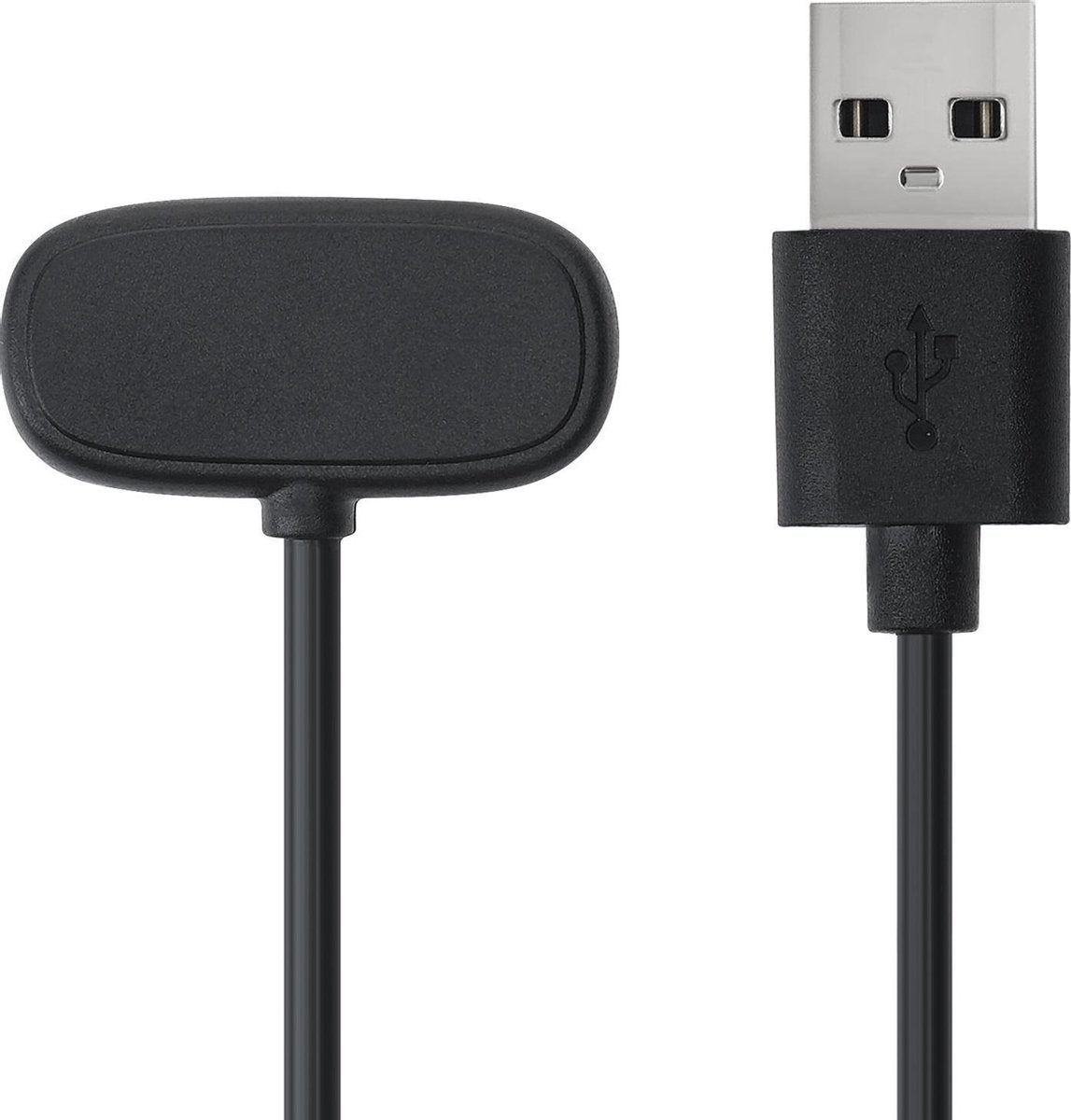 kwmobile USB-oplaadkabel voor Huami Amazfit GTS 2e /GTR 2e /GTS 2 Mini - kabel voor fitnesstracker - zwart