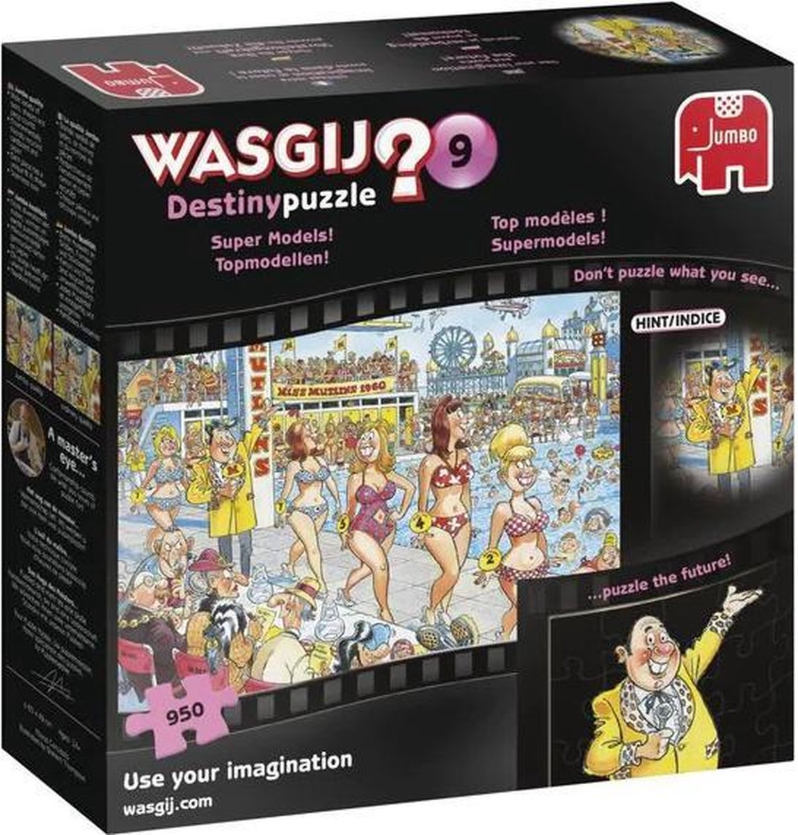 Wasgij 9 Destiny Puzzle Supermodellen