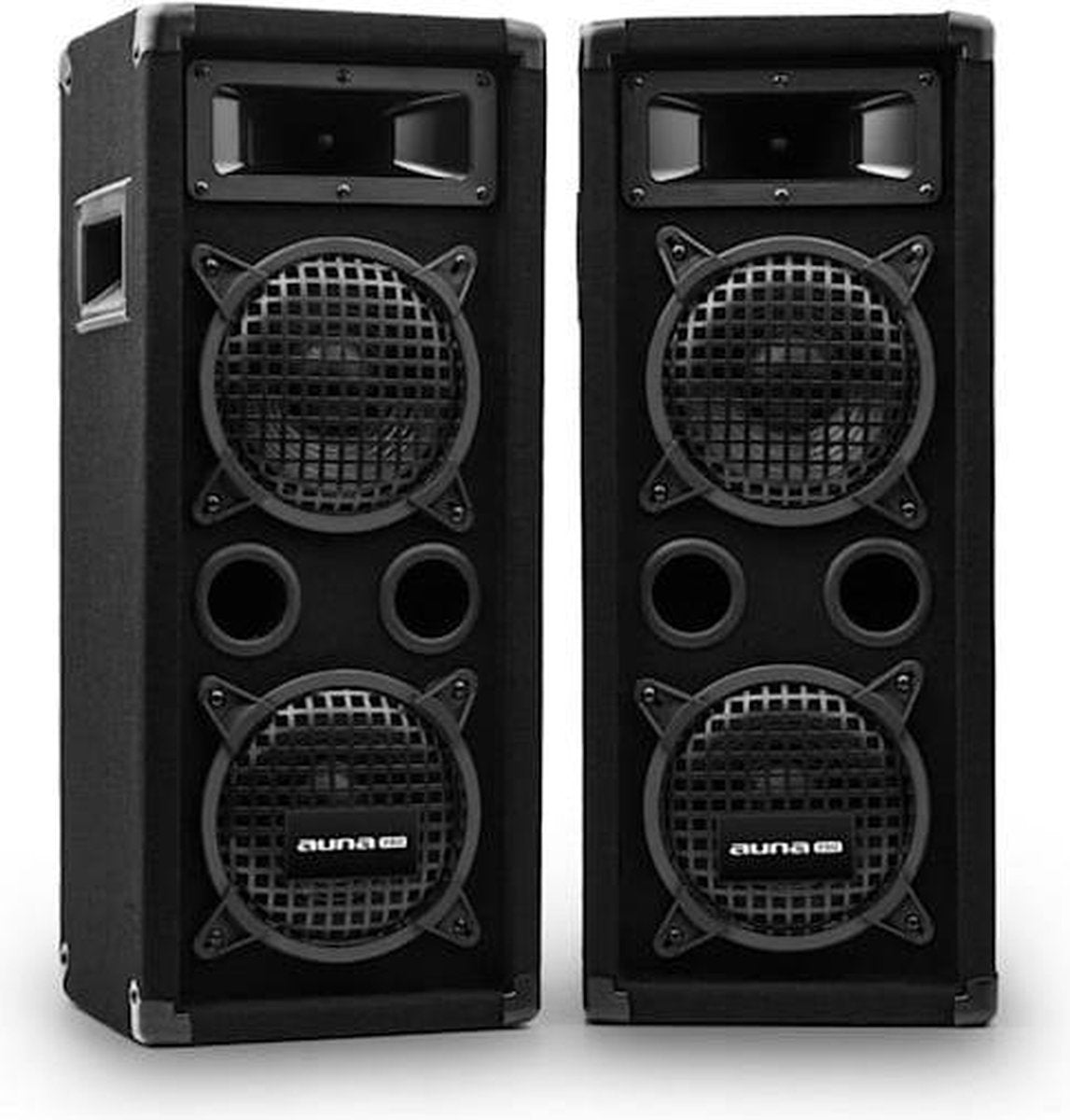 auna Pro PW-65x22 MKII passief PA-paar luidsprekers - 3-weg PA boxen - 6
