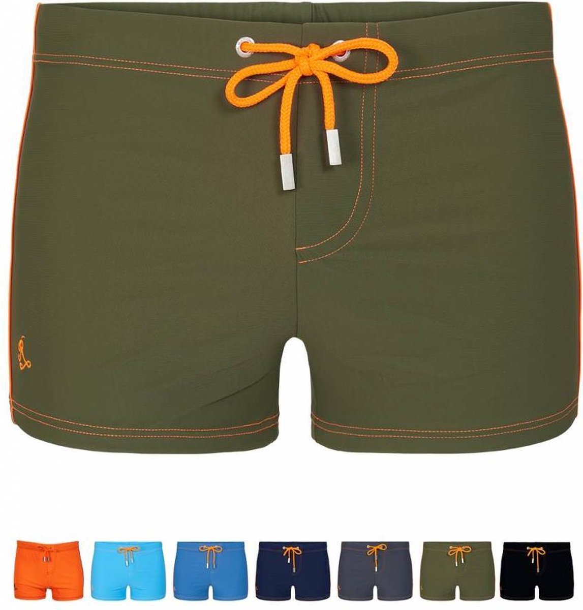 Ramatuelle Zwemboxer Heren - Borneo  - Maat L  - Kleur  Zwart / Black