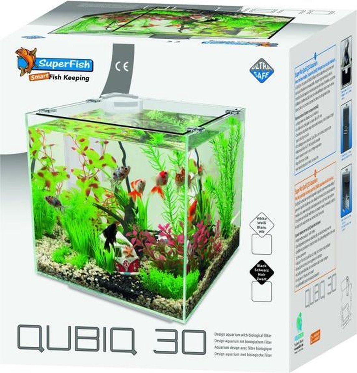 SuperFish QubiQ 30 Zwart