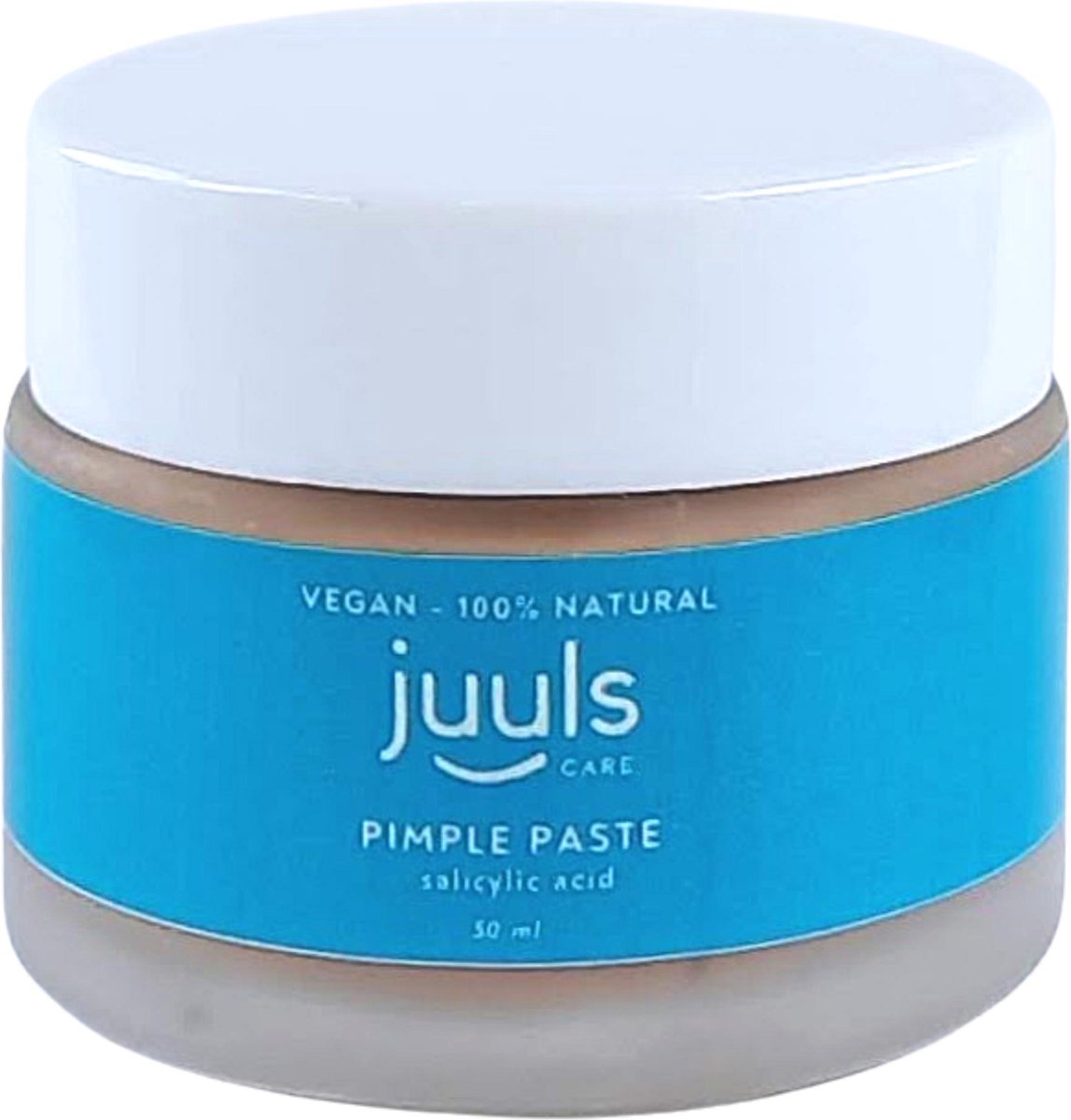 Juuls Vegan Care - Acne Crème - Salicylzuur - Zinkoxide -100% Natuurlijk  - Droogt Niet Uit - Halal - 30ml