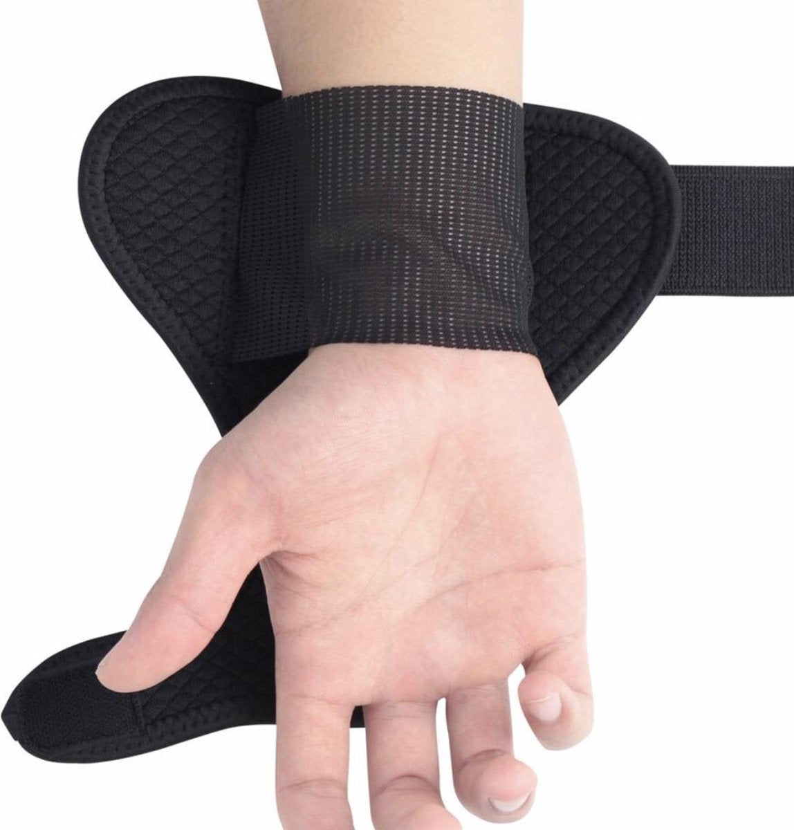 WiseGoods - Duimbrace - Duimspalk - Vingerspalk - Duimbandage - Polsbrace - Artrose - Reuma - Verstelbaar - Links - Rechts - Zwart