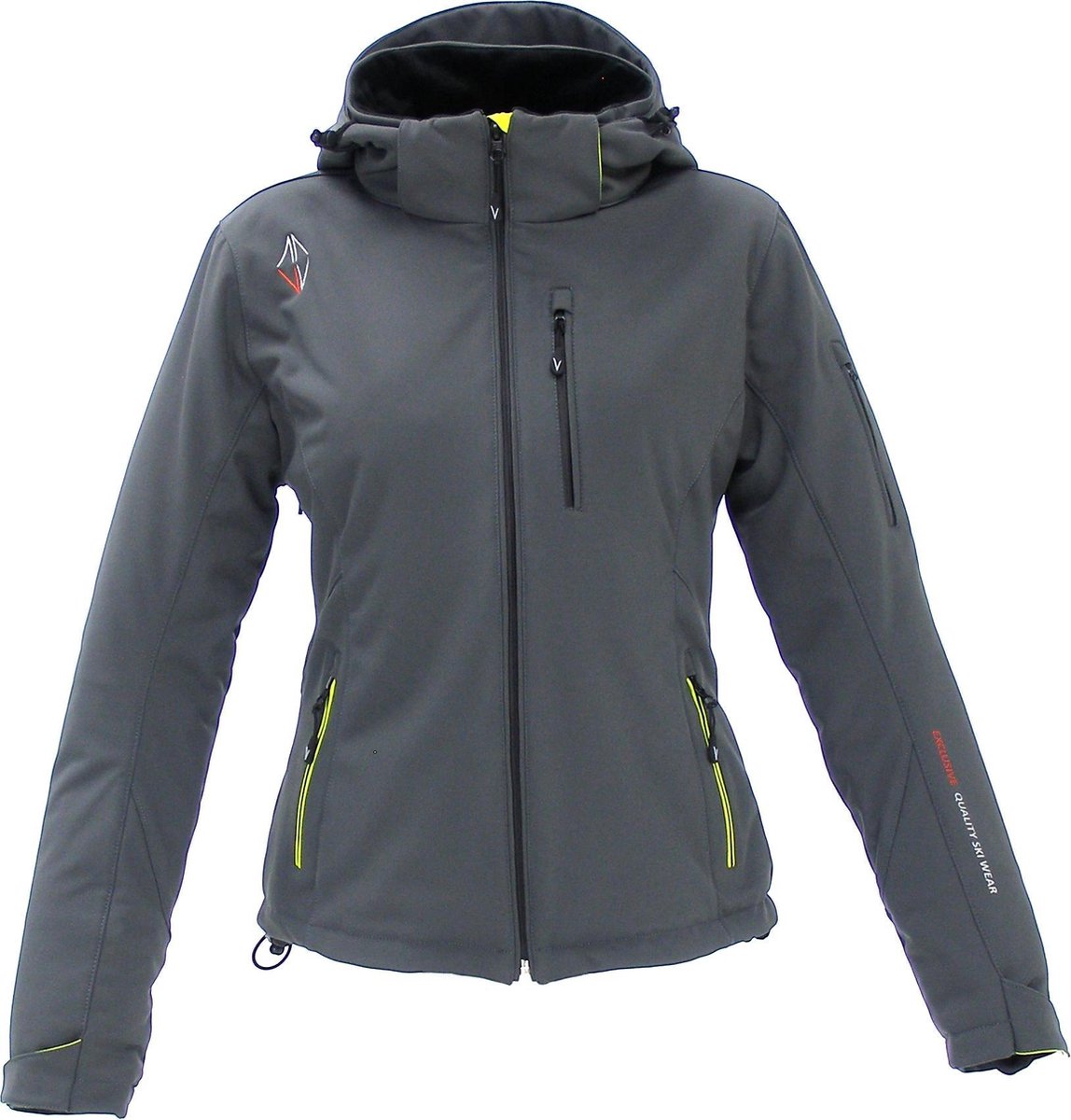 VISOR Stique ski jas  Dames Grijs Maat 40
