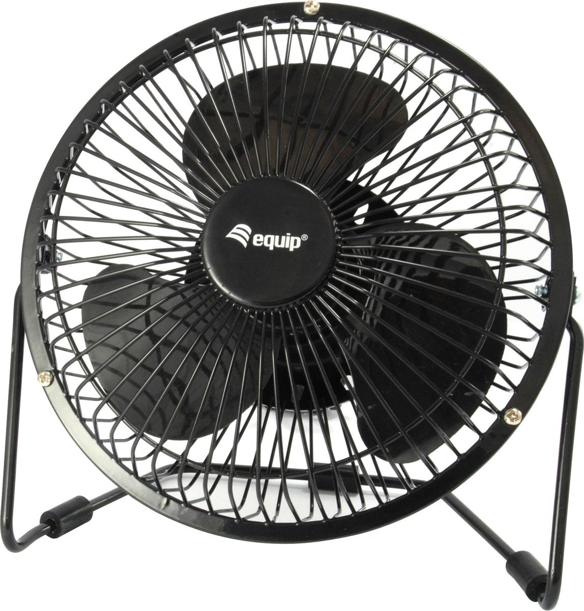 Equip 245420 ventilator Zwart