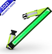 Nince Hardloop Verlichting Van Hoge Kwaliteit USB Oplaadbaar - Hardloopverlichting Geel - Reflecterend vest