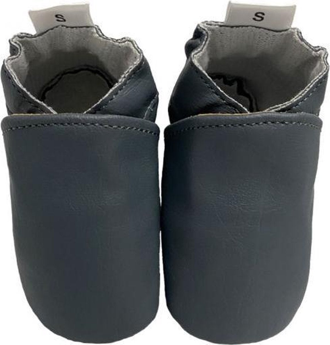 BabySteps slofjes Vegan Stone Grey maat 18/19