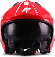 SOXON SR-401 Mono Rood - jethelm