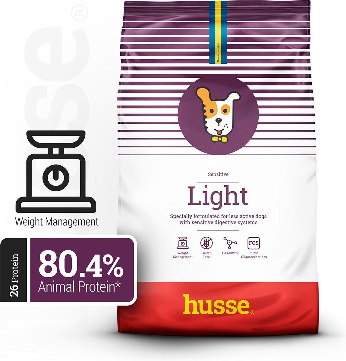 Husse Light Sensitive hypoallergeen - Hondenvoer -12