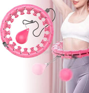 Verzwaarde Fitness Hoelahoep – Verstelbare Weighted Hula Hoop – Geschikt voor Volwassenen - Gewicht 1.7kg